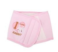 22.0x6.3in Adjustable Abdomen Apron Keep Warm Wrap Newborn Waist Support BandNewborn Umbilical Cord for Toddler Boys Girls(Pink) Hats and Baby Accessories