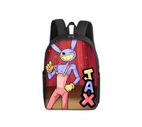 (22, 17 inch Backpack) The Amazing Digital Circus Single Layer Backpack for Primary School Students