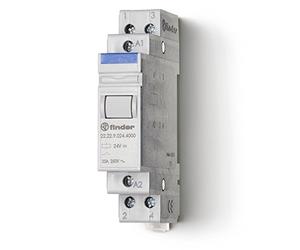 22.22.9.024.4000 Relay Installation DPST-NO Ucoil24VDC Mounting DIN FINDER