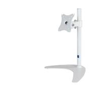 22/24/27-inch computer LCD monitor stand vertical screen rotating base desktop heightening support bracket(White)