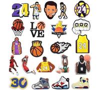 22 25 35pcs Shoe Charms Summer Cute Shoe Decoration Charms, Fashion Shoe Accessories Charms for Girls Boys Teens Women Men Party Favors Gifts, Polyvinyl Chloride, No Gemstone