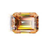 22.25 Ratti 21.09 Carat Natural Yellow Sapphire Stone with Lab Certified Card Natural Yellow Sapphire Stone Original Ceylon Quality Pukhraj Gemstone for Men's and Women's (3BGV5)
