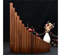 22/25 Tone Panpipe White Bamboo Panpipe Mid-range Panpipe With Portable Bag(22)