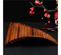 22/25 Tone Panpipe White Bamboo Panpipe Mid-range Panpipe With Portable Bag(25)