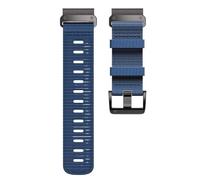 22、26mm Braided Nylon Sports Watchbands fit for Garmin Tactix 8、7 Pro/Quatix 7、7X、6、5、3(GREEN BLUE,26mm)