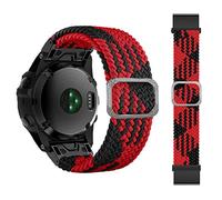 22 26mm Elastic Smart Watch Band Straps For Garmin Fenix 7 7X 6 6X Pro 5X 5 3HR 945 S60 S62 QuickFit Release Strap Nylon Bracelet