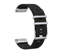 22 26MM Jacquard Quick release Nylon Watchband fit for Garmin Fenix 7/7XPro/7X/6X/6 Pro/5X/5/6/Epix/Instinct(Black2,For Quick Fit 26mm)