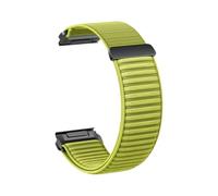 22/26mm Nylon QuickFit Watchband Fit For Garmin Fenix 8 7 7X 6 6X/Epix Pro/Enduro 3(Green,QuickFit 22mm)