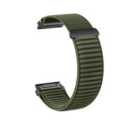 22/26mm Nylon QuickFit Watchband Fit For Garmin Fenix 8 7 7X 6 6X/Epix Pro/Enduro 3(Spruce,QuickFit 22mm)