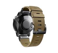 22/26mm Nylon Sports Quick Release WatchBand Fit for Garmin Fenix E 8 47/51mm/7/7X Pro/6/6X/5/5X/Enduro 3/2/Epix(Khaki,QuickFit 22mm)
