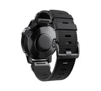 22/26mm Nylon Sports Quick Release WatchBand Fit for Garmin Fenix E 8 47/51mm/7/7X Pro/6/6X/5/5X/Enduro 3/2/Epix(Black,QuickFit 26mm)