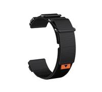 22 26mm Quick Release Nylon Ring Strap Fit For Garmin Fenix 7X/5X/5XPlus/6X/6XPro/5Plus 6Pro Interchangeable Strap(Black,Instinct1 2)