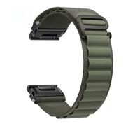 22/26mm QuickFit Nylon Watch Strap Compatible With Fenix 8 7 7X 6 6X 5 Enduro2 3 Epix Pro Forerunner255 955 965 Tactix7Pro WatchBand(Green,22mm)