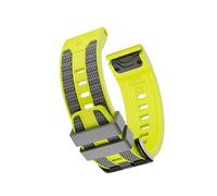 22 26mm Silicone Strap For Garmin Quatix 8/Fenix8/Tactix 47/51mm 7 7X 6 6X Pro Forerunner 970 965 Enduro 3 2 Replace Band Accessories(Lime Gray,22mm MARQ series)