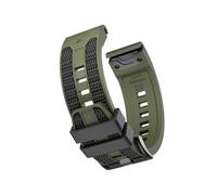 22 26mm Silicone Strap For Garmin Quatix 8/Fenix8/Tactix 47/51mm 7 7X 6 6X Pro Forerunner 970 965 Enduro 3 2 Replace Band(Army green black,22mm 7/6/5)