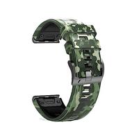 22 26mm Smart Watch Band For Garmin Fenix 7 7X 6 6XPro 5X 5 Plus 3HR Descent Mk2 Quick Release Bracelet Printing Silicone Straps