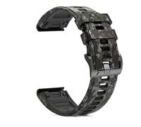 22 26mm Sport Silicone Leather Watchbands Camouflage Strap For Fenix 7 7X 5 5X Plus 6 6X Pro 3HR MK2 Bracelets Smartwatch