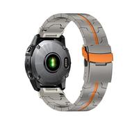22/26mm Titanium metal Quick disassembly Watchband fit for Garmin Fenix