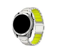 22 26mm Titanium Silicone Band For Garmin Fenix 8 7X Tactix MARQ Athlete2 Belt