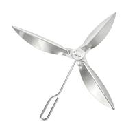 22.5 Inch One-Touch Cleaning System Kit for Weber Grill Parts, Stainless Steel Ash Removal Tool fits Weber 7444, Rustproof, Sturdy & Easy to Install