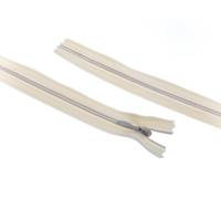 22"/ 56cm Concealed Invisible Closed End Zips Light Honey Beige - per single zip