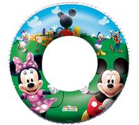 Bestway 56cm Swim Ring Pool Paddling Toy with Safety Valve Mickey Mouse Clubhouse Disney