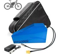 22.5Ah - 45Ah Lithium Battery 36 V 48 V Triangular E-Bike with Charger + Triangle Pack for E-Bike/Mountain Bike Motor 0-2000 W