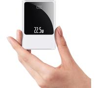 22.5W Super Fast Power Bank 10000mAh USB C Outputs & Inputs Portable phone Charger Mini Battery Pack Compatible with iPhone Samsung Tablet and More (White)