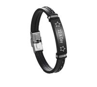 22 A Day Memorial Bracelet, 22 A Day Bracelet for Men, Adjustable Military Veterans Bracelets Memorial Gift, Army Navy Airforce Firefighter Jewelry for Independence Day,Support,PTSD Awareness