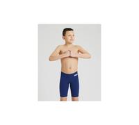(22) Arena Team Boy Swim Jammer Solid One Piece Racing Swimwear for Athletes - Navy