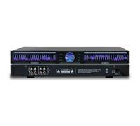 22-Band Audio Equalizer - Stereo Graphic Equalizer, Dual Channel, 1U Rack Mount, 10 Preset Effects, Automatic Noise Reduction