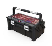 22" Cantilever Pro Toolbox Keter Tool Organizer Compartments Handle Ergonomic HQ