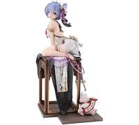 22 cm/8.66 inches Re:Zero Starting Life in Another World: Rem and Emiria Action Figure PVC Environmental Protection Materials Decoration Ornaments (Color : Blue)