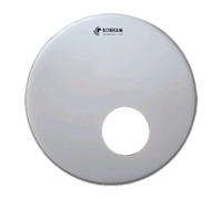 22" Coated White Bass Drum Head By BONHAM DRUMHEADS 1 Ply Batter or Resonant
