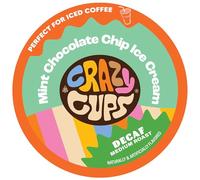 22 Crazy Cup Mint Decaffeinated Coffee Capsules for Keurig K Cup Machines