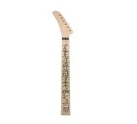 22 Fret Guitar Neck 25.5inch Maple Fretboard Locking Nut Reverse Head