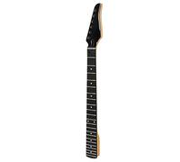 22 Fret Maple Electric Guitar Neck, Standard Guitar Replacement with Inlaid Point, Clear Sound, Long Fretboard for IBZ Parts