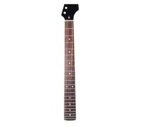 22 Frets Black Matte Paint Maple Electric Guitar Neck With Rosewood Fingerboard Guitar Accessories Musical Instruments