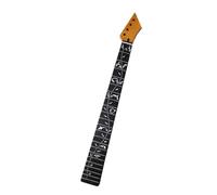 22 Frets Flame Maple Electric Guitar Neck Rosewood Fretboard Glossy Guitar Accessories