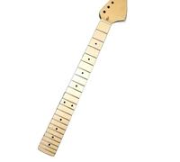 22 Frets Inlay Dots Big Headstock Electric Guitar Neck Guitar Accessories Parts Musical Instruments(Wood color)