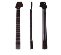 22 Frets Right Hand Wenge Electric Guitar Neck Fretboard Inlay Dots Matt Paint Truss Rod Musical Instruments Accessories (Color : 02)