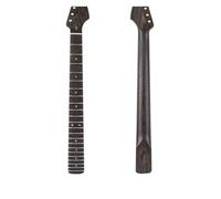 22 Frets Right Hand Wenge Electric Guitar Neck Fretboard Inlay Dots Matt Paint Truss Rod Musical Instruments Accessories (Color : 01)