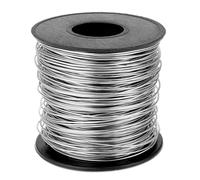 22 Gauge Jewellery Wire 0.6mm Stainless Steel Craft Wire 80m Bendable Thin Wires for Jewellery Making, Sculpting, Crafting, Modelling and Wrapping (Silver)
