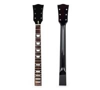 22 Grade Maple Electric Guitar Handle And Neck Rose Wood Fingerboard For LP Black
