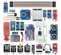 22-in-1 Sensor Kit for Arduino for raspberry Pi Beginner Starter Electronics Learning Set with Temperature Humidity Light Modules
