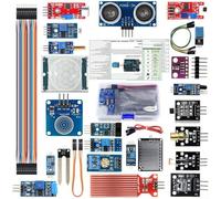 22 In 1 Sensor Module With Tutorial For Arduino Pi And Beginners Learning Set Including Temperature Humidity Infrared Pressure Soil Moisture V