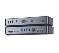 22 In 1 USB C Docking Station Adapter Compatible With Laptops And Other USB C Devices(19 in 1)