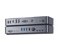 22 In 1 USB C Docking Station Adapter Compatible With Laptops And Other USB C Devices(20 in 1)