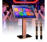 22 In Chinese Karaoke Machine with Wireless Microphones 500GB Hard Drive All-in-One Player Featuring Reverb Mobile Song Selection Cloud Downloads(1TB)