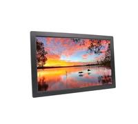 22-inch/24-inch IPS high-definition digital photo frame, 1080P full HD electronic photo album, for home and commercial use(Color:Black,Size:24 inch)